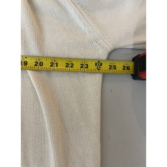 Vtg LL Bean Mens Knit Sweater LT USA Made Chunky 90s Jumper Grandpa Cabincore - Picture 15 of 16